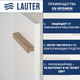 Миниатюра изображения товара Тумба под умывальник Lauter Adri 59 (белый глянец)
