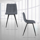 Миниатюра изображения товара Набор стульев Ваш день Pixel (2шт, серый)