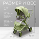Миниатюра изображения товара Детская прогулочная коляска Labalu Wave Q7 (зеленый)