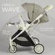 Миниатюра изображения товара Детская прогулочная коляска Labalu Wave Q7 (оливковый)