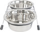 Миниатюра изображения товара Набор мисок для животных ZooZooZoo Двойная на подставке SWT-6009D-780