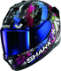 Миниатюра изображения товара Мотошлем Shark Helmets Skwal i3 Hellcat / HE0828E-KUB-XL (XL, черный/фиолетовый/белый)
