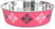 Миниатюра изображения товара Миска для животных ZooZooZoo Ромбы SWT-6001-800/rhomb (розовый)