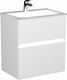 Миниатюра изображения товара Тумба под умывальник Lauter Emma 60 (белый глянец)