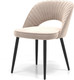 Миниатюра изображения товара Стул Памир Новара F06 (светло-бежевый/черная опора)
