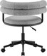 Миниатюра изображения товара Кресло офисное Stool Group Ponty / OTE-CL 450 (серый/черный)