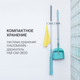 Миниатюра изображения товара Набор для уборки Hausmann Broomer / HM-00220R