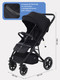 Миниатюра изображения товара Детская прогулочная коляска MOWbaby Turbo 2.0 / MB021 (черный)