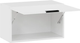Миниатюра изображения товара Шкаф навесной для кухни ТриЯ Гренада 1В6Г (белый/холст белый)