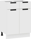 Миниатюра изображения товара Шкаф-стол кухонный ТриЯ Гренада 1Н6Я1 (белый/холст белый)