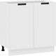 Миниатюра изображения товара Шкаф-стол кухонный ТриЯ Гренада 1Н8 (белый/холст белый)