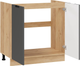 Миниатюра изображения товара Шкаф под мойку ТриЯ Гренада 1Н8М (дуб крафт золотой/холст вулкан)