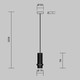 Миниатюра изображения товара Потолочный светильник Maytoni Pilastro MOD430PL-L5W3K1