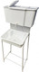 Миниатюра изображения товара Умывальник для дачи No Brand Уличный 400х500 / 555830 (бело-серый)