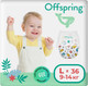 Миниатюра изображения товара Подгузники-трусики детские Offspring L 9-14кг Карандаши / OF02LSCR (36шт)