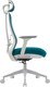 Миниатюра изображения товара Кресло офисное Sparx FX-28-1 Fansil (White/Cyan)