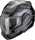 Миниатюра изображения товара Мотошлем Scorpion Exo Exo-Tech Evo Pro Commuta (р. XL, черный/серебристый/желтый)