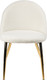 Миниатюра изображения товара Стул Mio Tesoro Симона DC-125 (белый/золото)