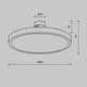 Миниатюра изображения товара Трековый светильник Maytoni Plato TR153-1-10W4K-B