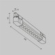 Миниатюра изображения товара Трековый светильник Maytoni Points TR195-3-10W2.7K-M-B