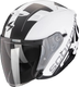 Миниатюра изображения товара Мотошлем Scorpion Exo Exo-230 Qr (р. XL, белый матовый/черный)