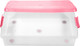 Миниатюра изображения товара Контейнер для хранения Iris Thin Box / UG-850P (85л, прозрачный-розовый)