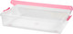 Миниатюра изображения товара Контейнер для хранения Iris Thin Box / UG-850P (85л, прозрачный-розовый)