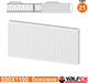 Миниатюра изображения товара Радиатор стальной Valfex Steel C 21 500х1100 / VF.C.21.500.1100 (с боковым подключением)