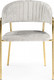 Миниатюра изображения товара Стул Woodville Kamelia (светло-серый/золотистый)