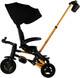 Миниатюра изображения товара Трехколесный велосипед с ручкой QPlay Sprinter Sl / S700-17 (черный/золото)