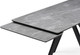 Миниатюра изображения товара Обеденный стол Notta Вилли 140/200x80 (серый мрамор/черный )
