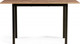 Миниатюра изображения товара Обеденный стол Woodville Аркон 110/130x68x75 (дуб вотан/черный)