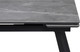 Миниатюра изображения товара Обеденный стол Notta Норман 140/200x80 (серый мрамор/черный)