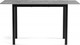 Миниатюра изображения товара Обеденный стол Woodville Аркон 110/130х68х75 (бетон/черный)