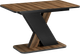 Миниатюра изображения товара Обеденный стол Woodville Аврора (авелано/графит)