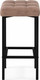 Миниатюра изображения товара Табурет барный Woodville Лофт (корица/черный матовый)