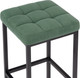 Миниатюра изображения товара Табурет барный Woodville Лофт (изумруд/черный матовый)