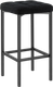 Миниатюра изображения товара Табурет барный Woodville Лофт (блэк/черный матовый)