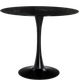 Миниатюра изображения товара Обеденный стол Woodville Tulip 90 (черный)