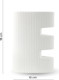 Миниатюра изображения товара Набор ваз Mandarin Decor Love / FSS1501045-18W (белый, 4 шт)
