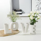 Миниатюра изображения товара Набор ваз Mandarin Decor Love / FSS1501045-18W (белый, 4 шт)
