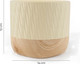 Миниатюра изображения товара Кашпо Mandarin Decor Рустика / P18C23102B-12milk (молочный)