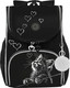 Миниатюра изображения товара Школьный рюкзак Grizzly RAm-584-5 (черный/белый)