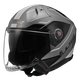 Миниатюра изображения товара Мотошлем LS2 OF603 Infinity 2 Veyron (S, серый/белый глянцевый)
