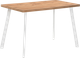 Миниатюра изображения товара Обеденный стол Notta Тринити Лофт 120x80x75 25 мм (дуб вотан/белый матовый)