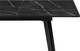 Миниатюра изображения товара Обеденный стол Woodville Агни 110/140х68х76 (файерстоун/черный матовый)