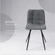 Миниатюра изображения товара Стул Arvento Виго (серый/черный матовый)
