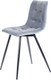 Миниатюра изображения товара Стул Arvento Виго (серый/черный матовый)