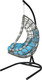 Миниатюра изображения товара Кресло подвесное Garden Story Ривьера / D66-МТ001 (черный/серый/лазурный)