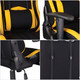 Миниатюра изображения товара Кресло геймерское Helmi Pointer HL-G07 / 306178 (черный/желтый)